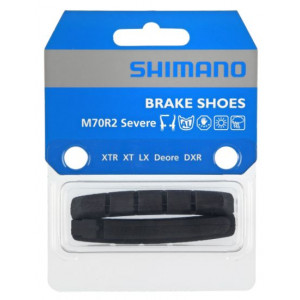 Jarrupalainsertit V-brake Shimano XTR/XT/DEORE M70R2 Severe