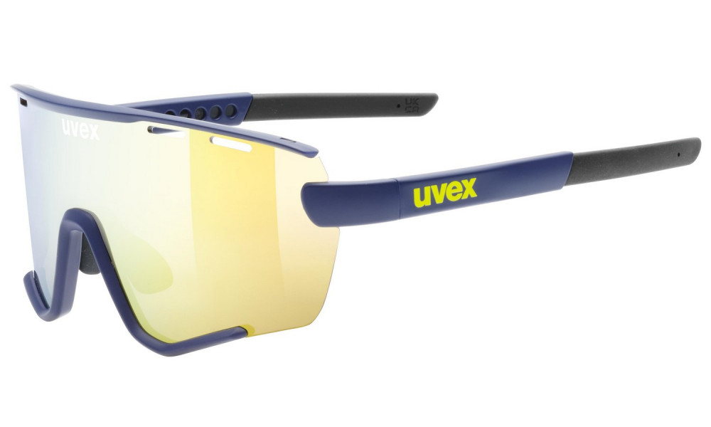 Lasit Uvex sportstyle 236 Set blue matt / mirror yellow - 1