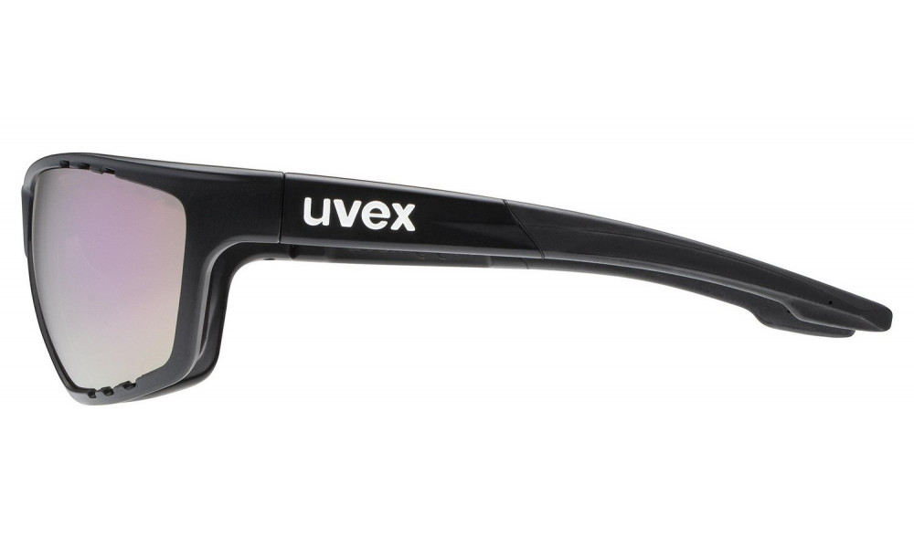 Lasit Uvex sportstyle 706 CV black matt / mirror lavender - 4