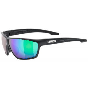 Lasit Uvex sportstyle 706 CV black matt / mirror green