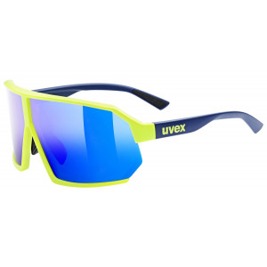 Lasit Uvex sportstyle 237 yellow blue matt / mirror blue