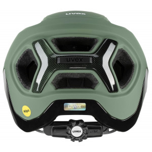 Kypärä Uvex react MIPS moss green-black matt