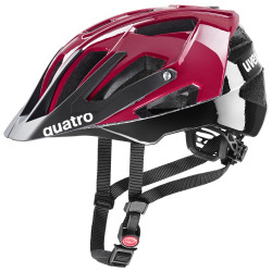 Kypärä Uvex quatro ruby red-black